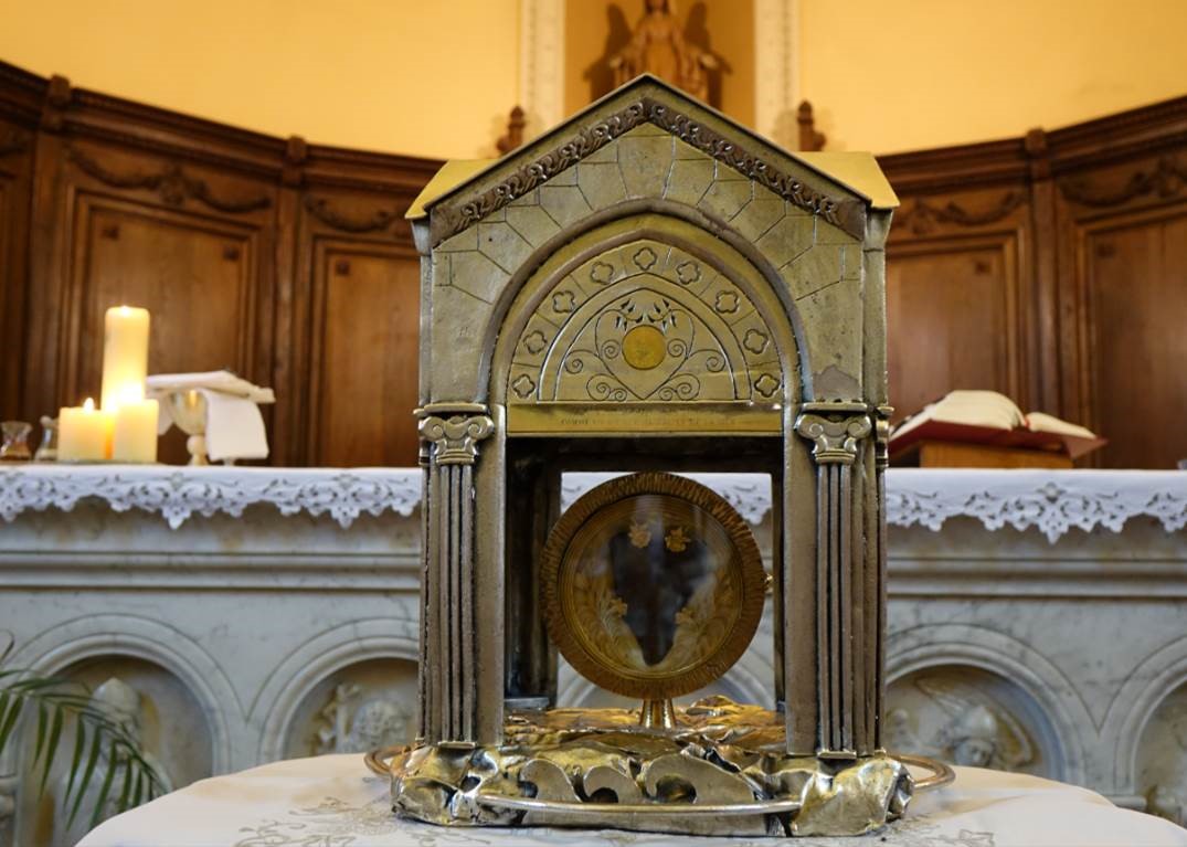 Relique du cœur du Saint curé d’Ars dans notre diocèse