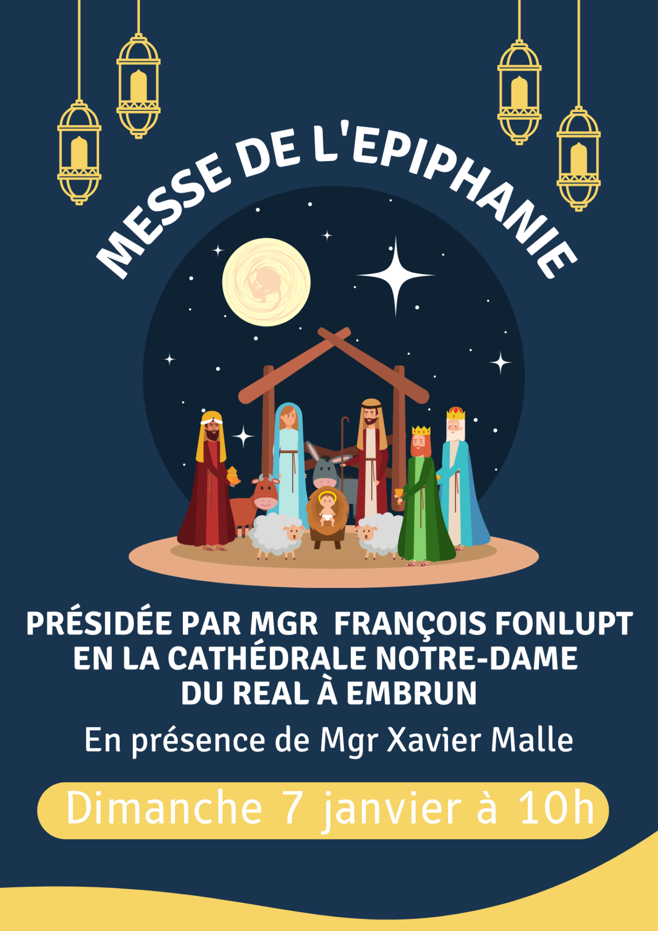 Messe épiphanie Janvier 2024 - Embrun