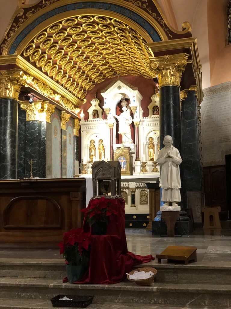 Relique du cœur du curé d'Ars - Notre-Dame du Laus